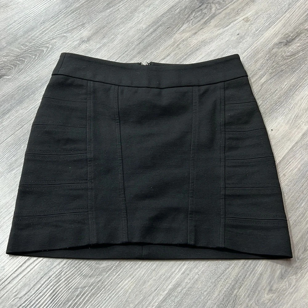 BCBGeneration black mini shirt black size 0 - Picture 2 of 6